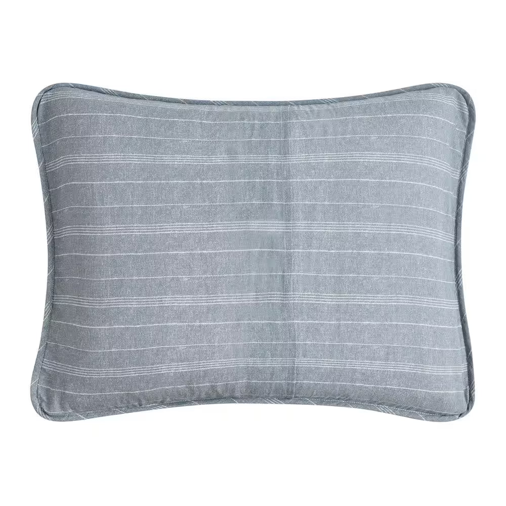 Ridgeport 3-Piece Beige Cotton Full/Queen Quilt Set