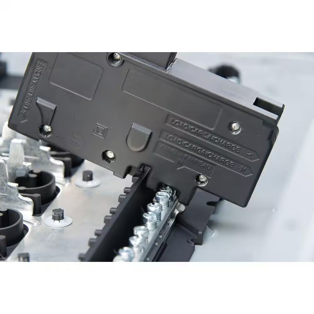 Homeline 125 Amp 20-Space 40-Circuit Indoor Main Lug Plug-On Neutral Load Center with Cover