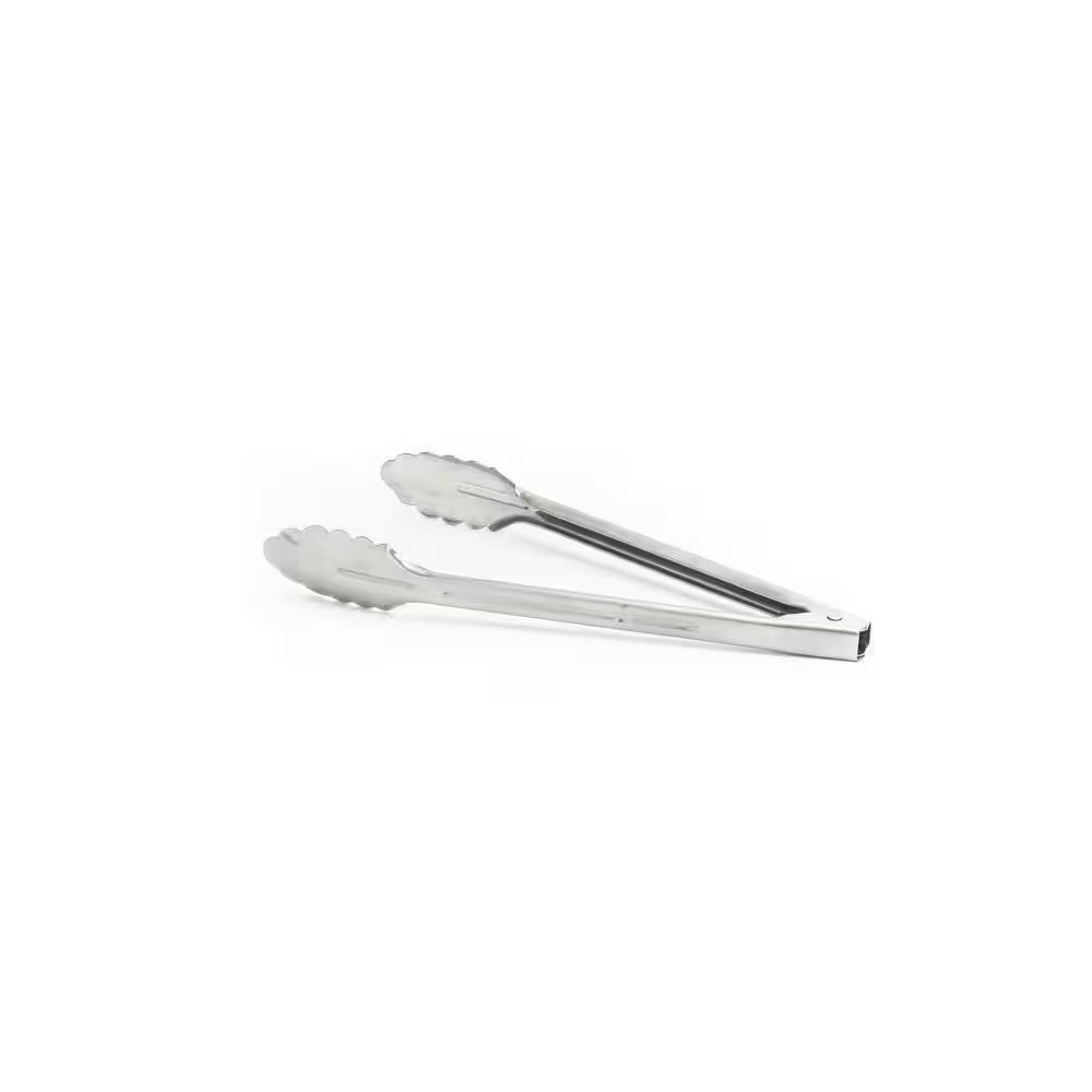 Stainless Steel 12 In. Commercial Heavy Utility Tongs