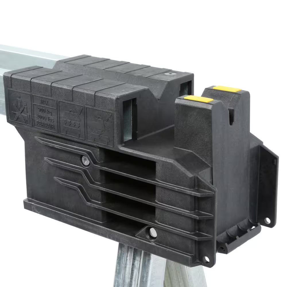 32 In. Metal Folding Sawhorse (2 Pack)