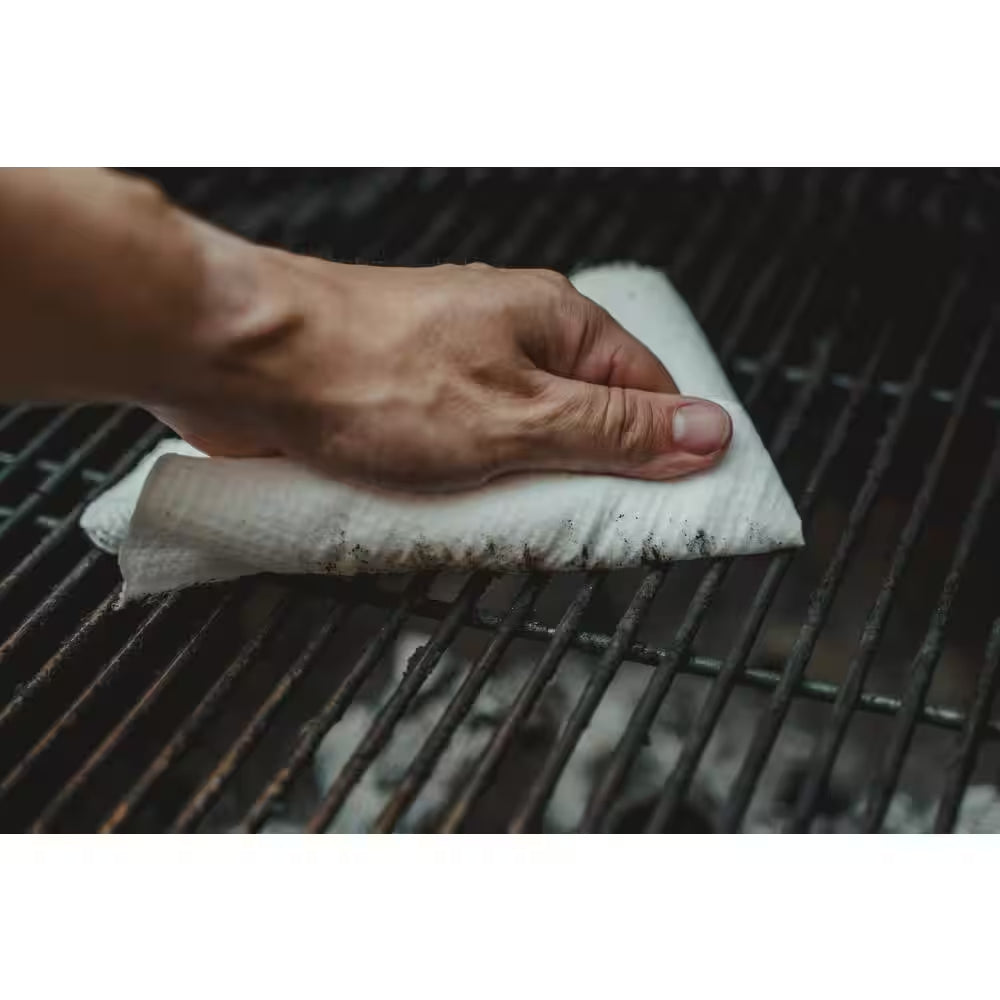50-Ct Relax Super Towels - XL Grease Destroying Multi-Purpose BBQ Grill Wipes - Cooking Accessory - 100% Natural