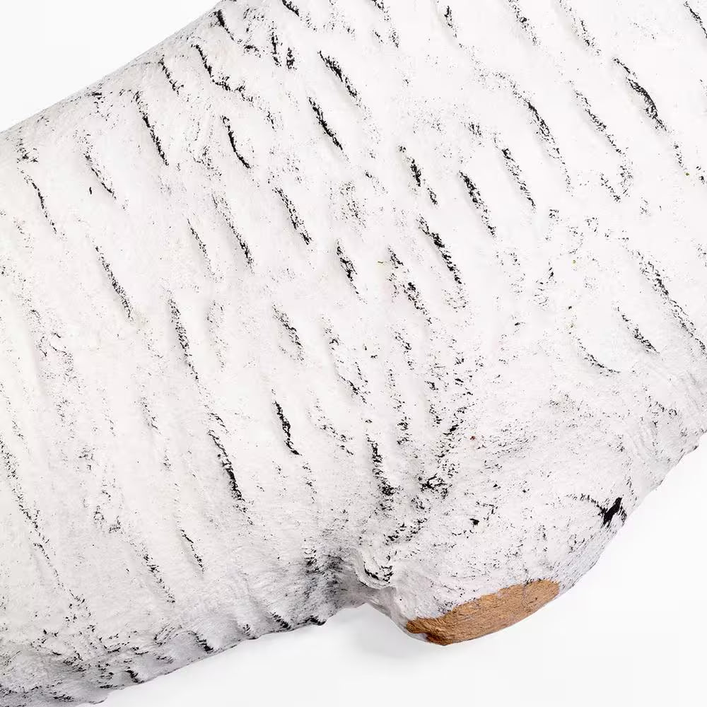 11.75 In. W Vented Decorative Ceramic Wood Gas Fireplace Logs Set for Indoor/Outdoor Fireplaces and Fire Pits (Set of 6)