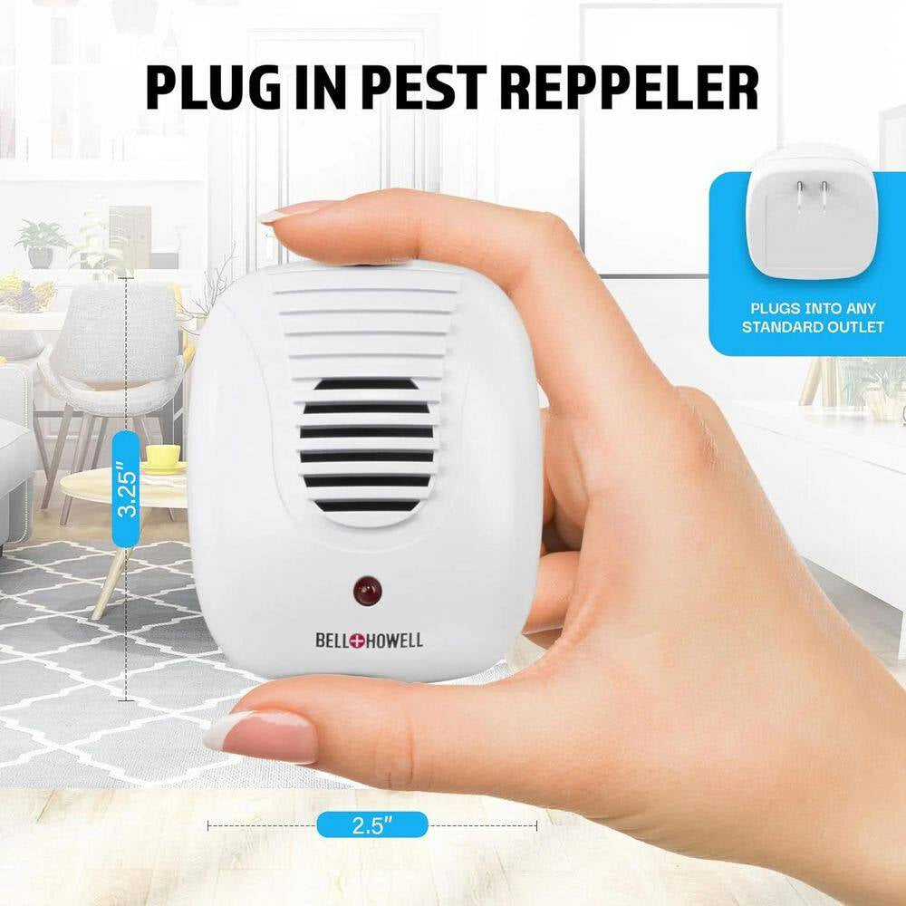 Classic Ultrasonic Electronic Indoor Pest Repeller (4-Pack)