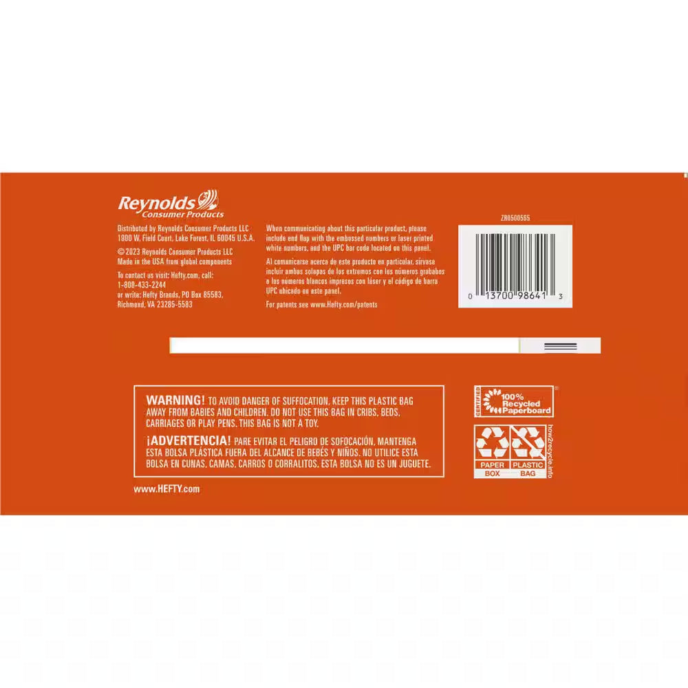 Ultra Strong Draw String 33 Gal. Trash Bags (50-Count)