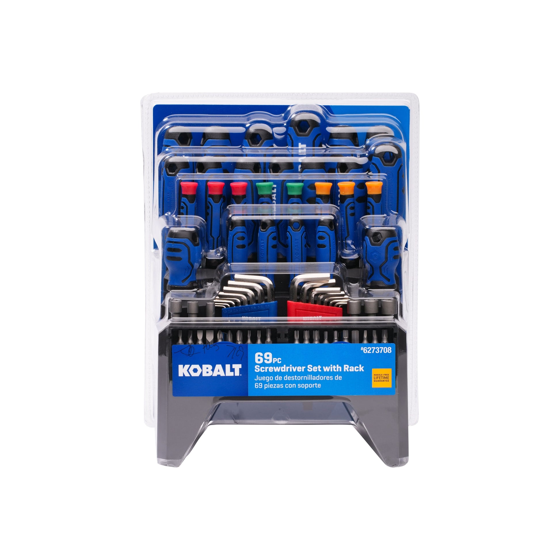 69 -Piece 6-In Magnetic Multi-Bit Replaced Combination Tip Screwdriver Set