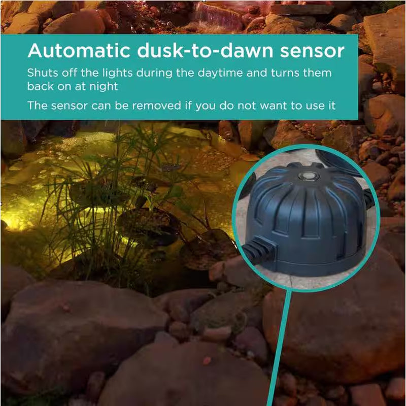 Pond and Landscape LED Lights (3-Set)