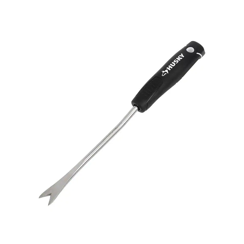 6.2 In. Double Injection Grip Handle Stainless Steel Hand Weeder