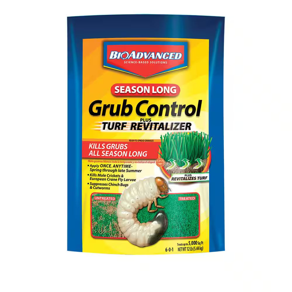 12 Lbs. Season Long Grub Killer Revitalize Granules