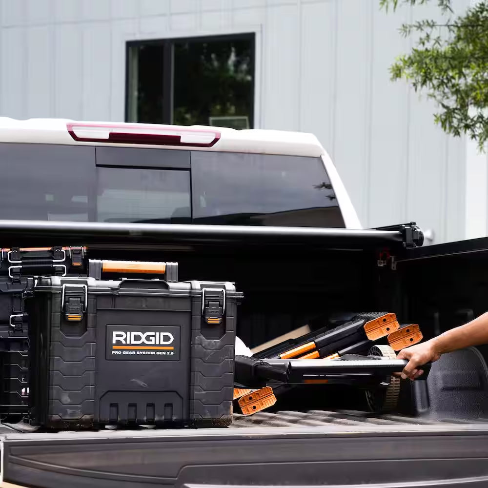 Pro Gear System Gen 2.0 Durable XL 22 In. Stackable Tool Box for Storage and Transporting