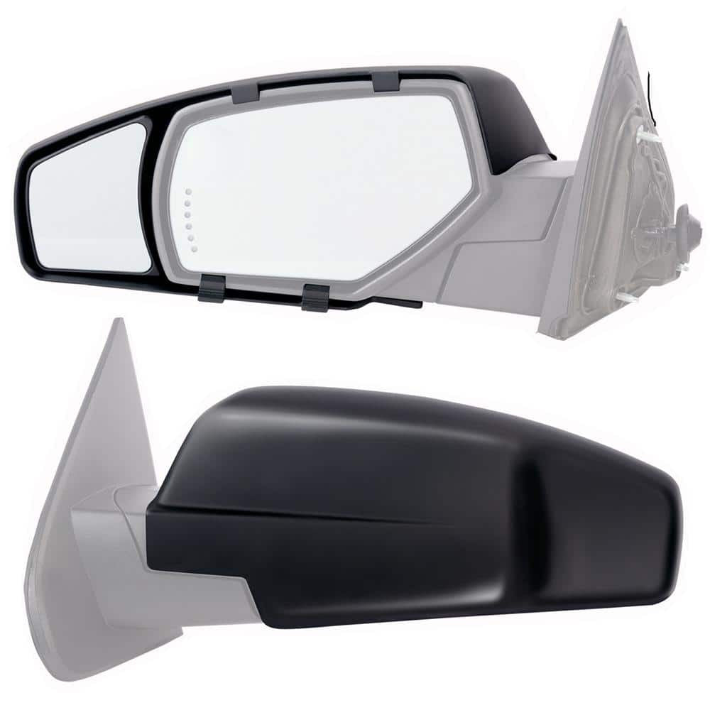 Clip-On Towing Mirror Set for 2014 - 2018 Chevrolet Silverado/Gmc Sierra