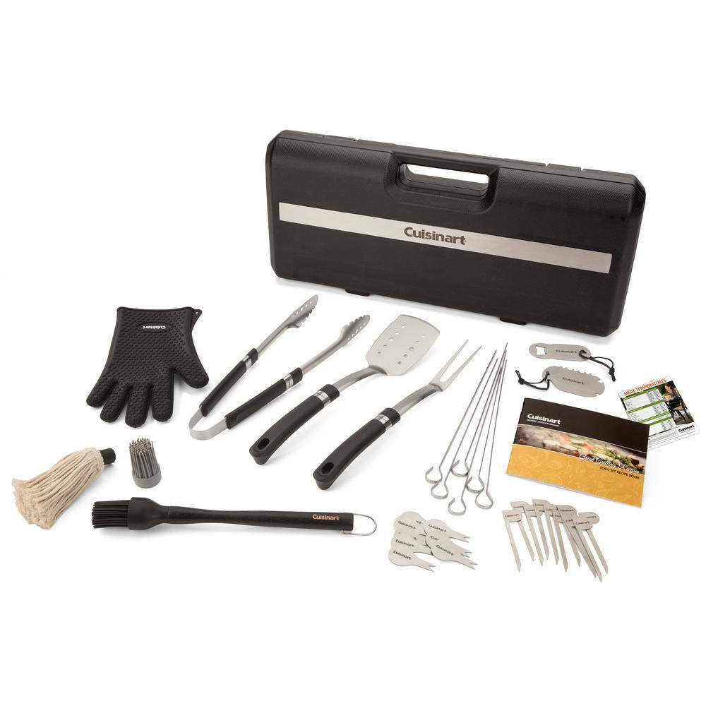 Backyard BBQ Grill Tool Set (36-Piece) Outdoor Kitchen Accessories