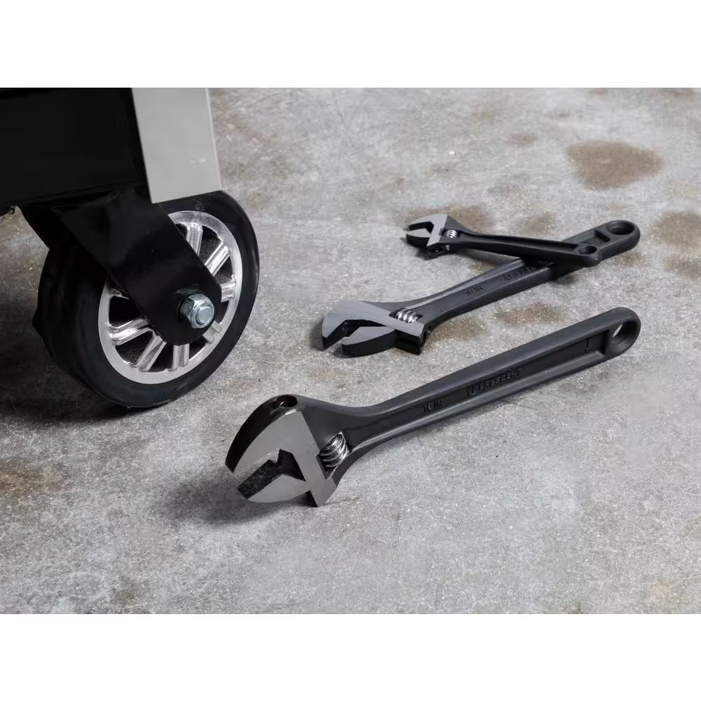 12 In. Black Oxide Adjustable Wrench