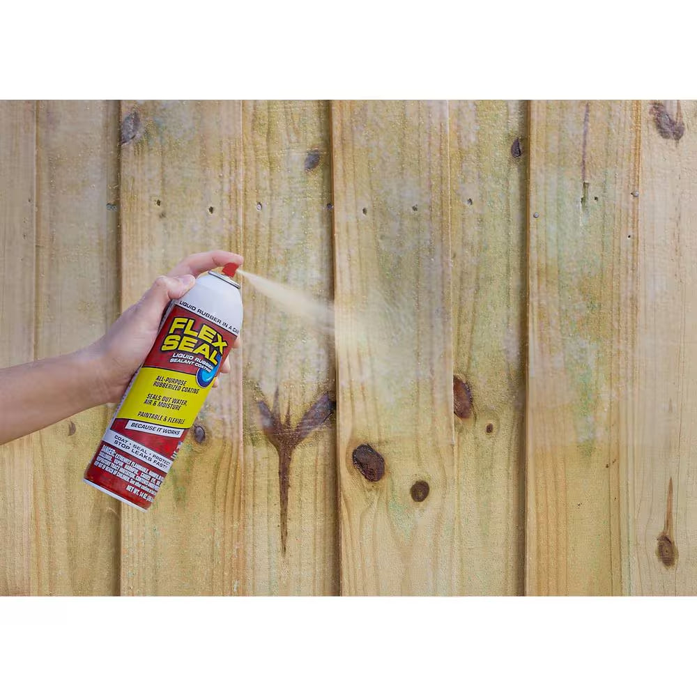 Flex Seal Clear 14 Oz. Aerosol Liquid Rubber Sealant Coating Spray Paint