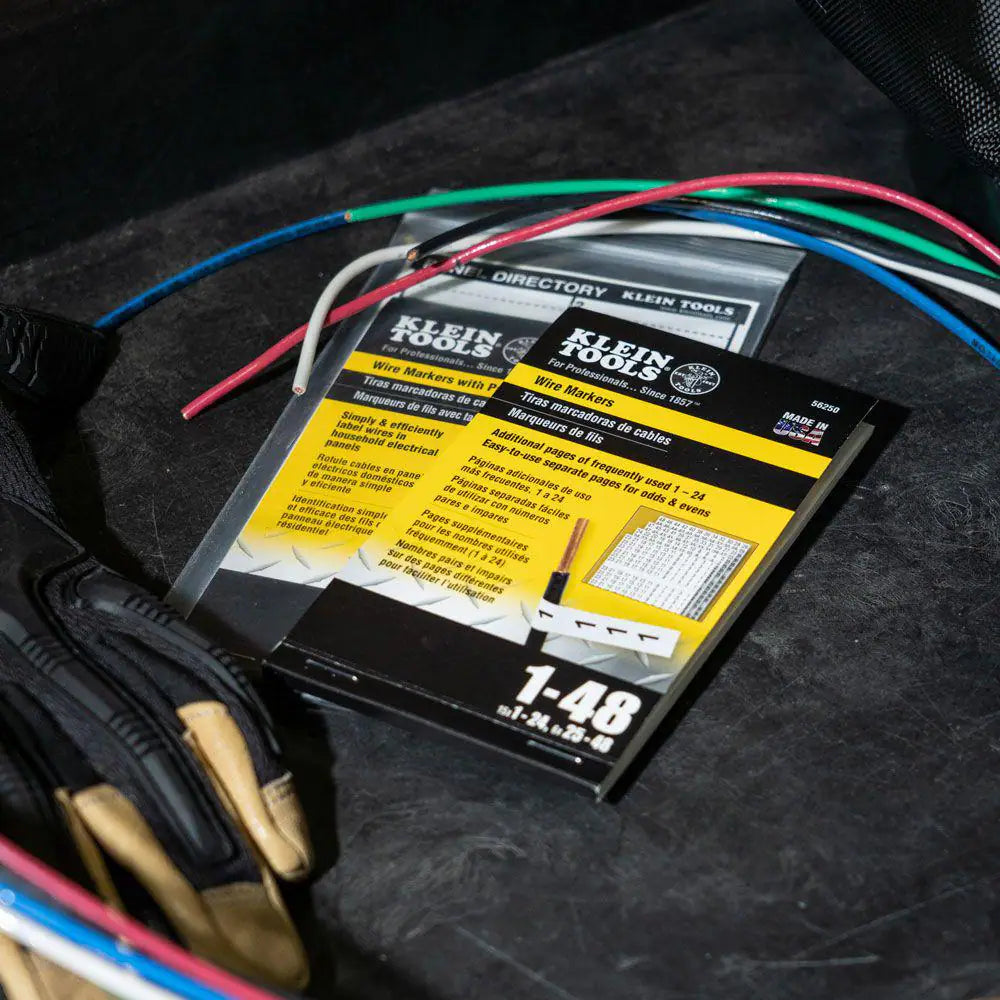 Wire Marker Book, 1-48