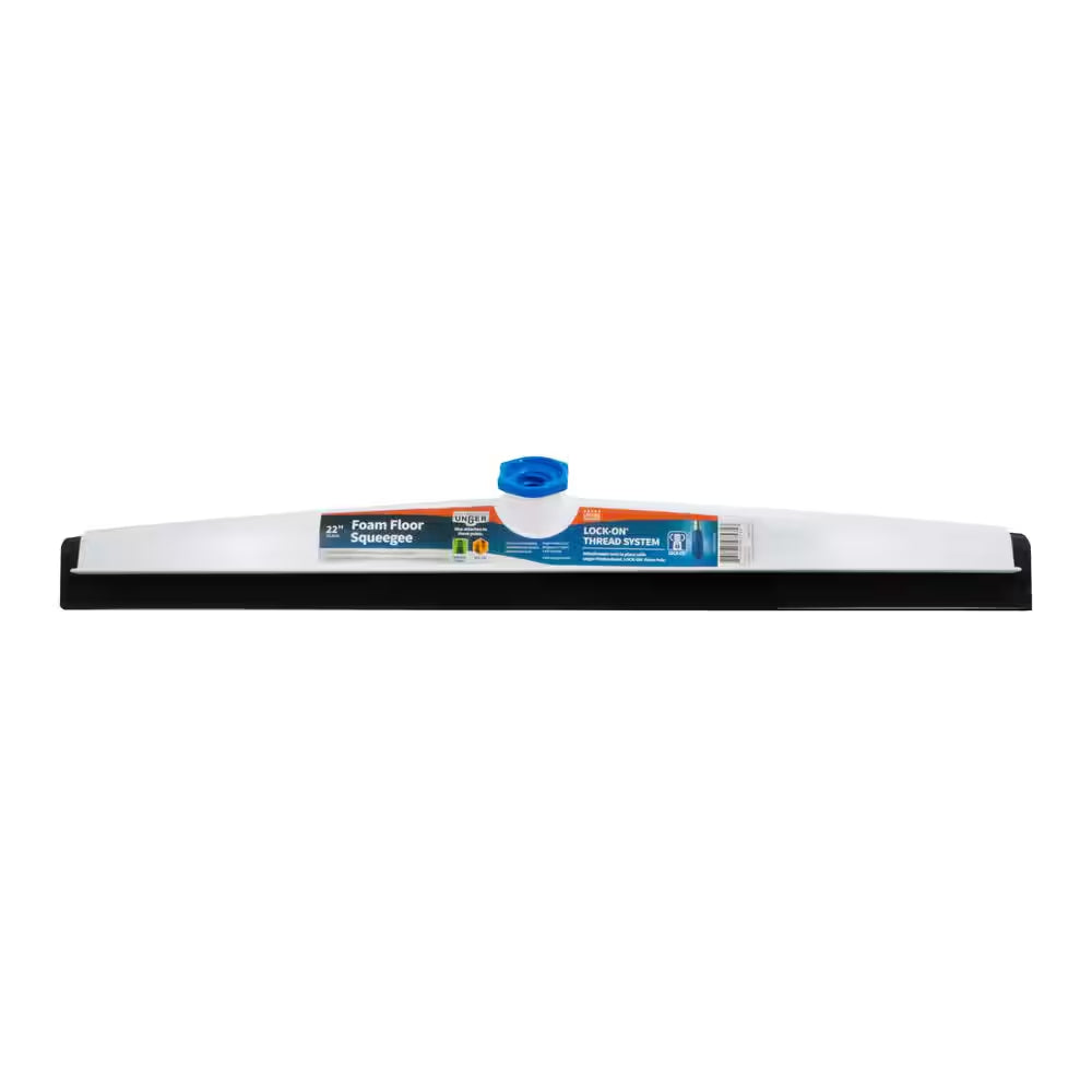 Lock-On 22 In. Foam Rubber Floor Squeegee (5-Pack)