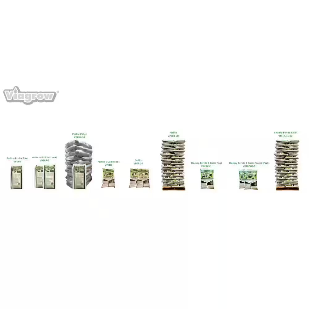 1 Cu. Ft./29.9 Qt. Organic White Perlite Planting Soil Additive and Growing Medium (2-Pack)