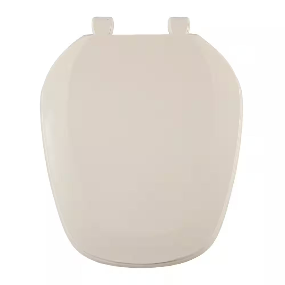 Eljer Emblem round Square Toilet Seat in Natural