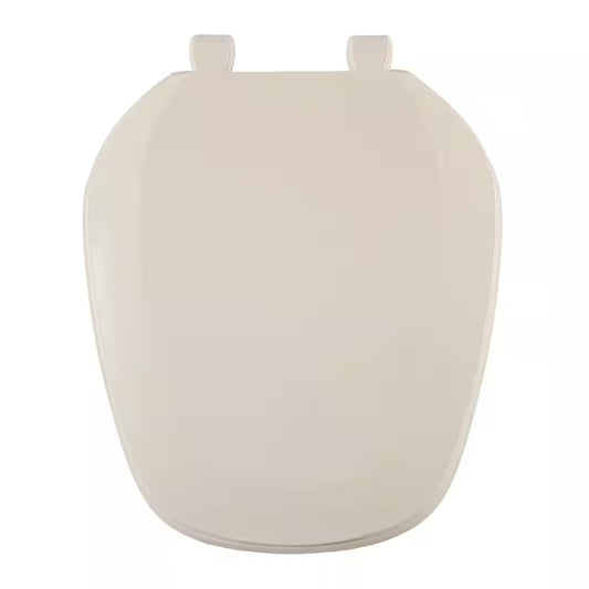 Eljer Emblem round Square Toilet Seat in Natural