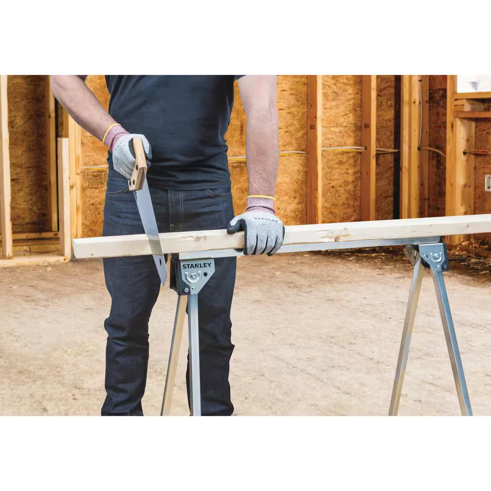 29 In. Folding Metal Sawhorse