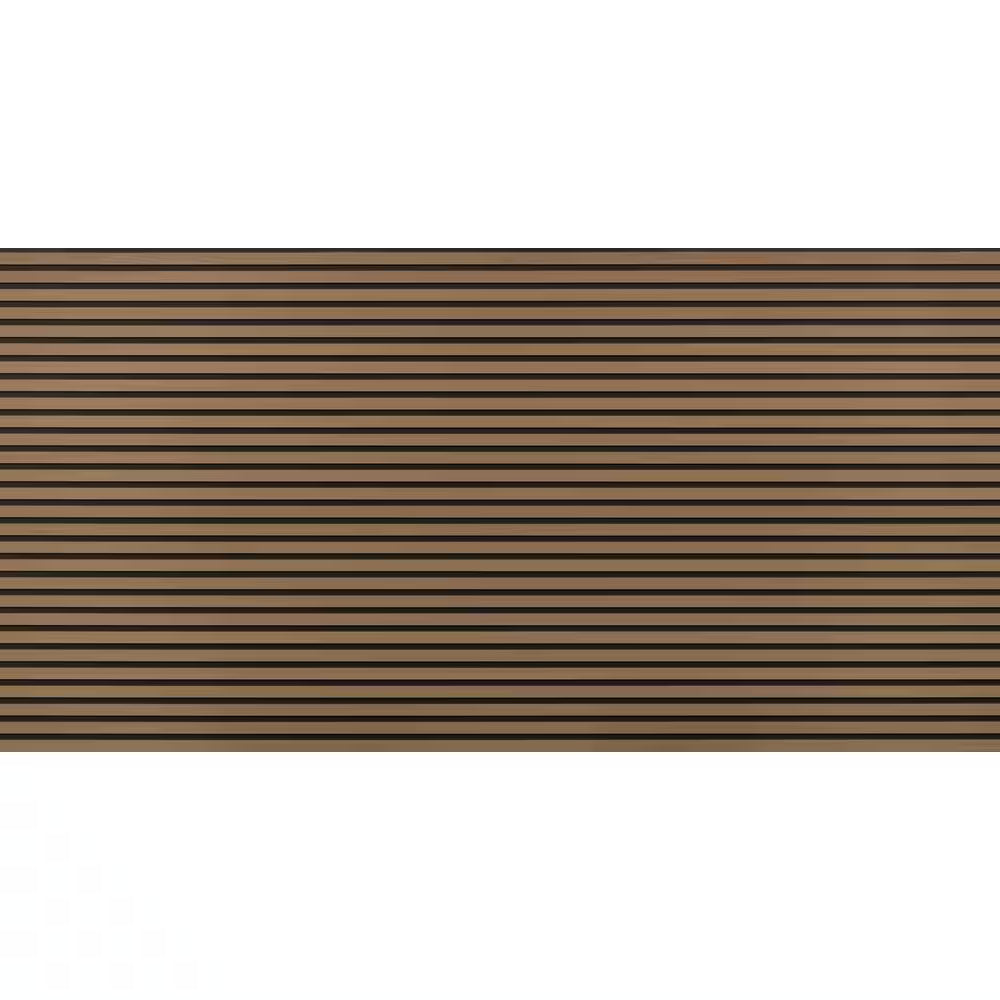 5/16" X 48" X 96" Natural Oak Decorative Slat Wall Panel