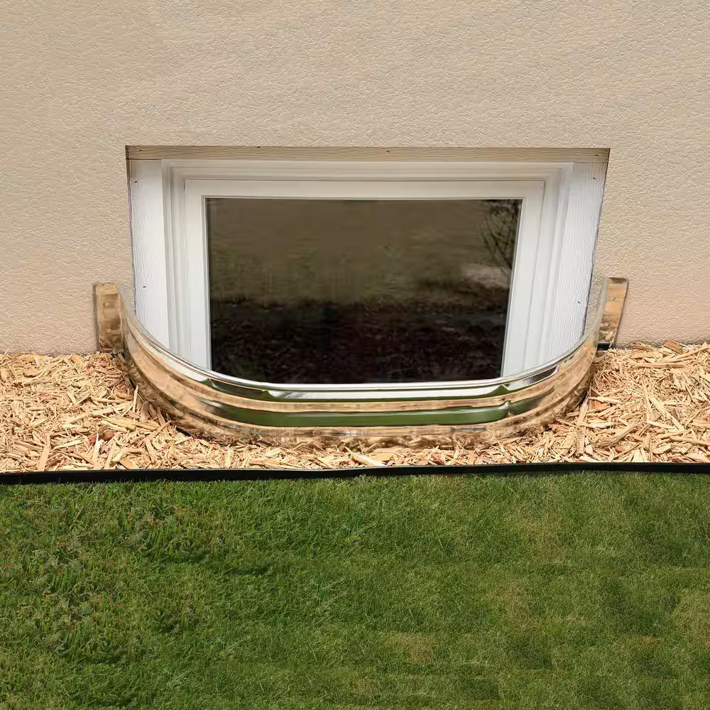 37 In. X 12 In. X 24 In. Steel Straight Area Window Well