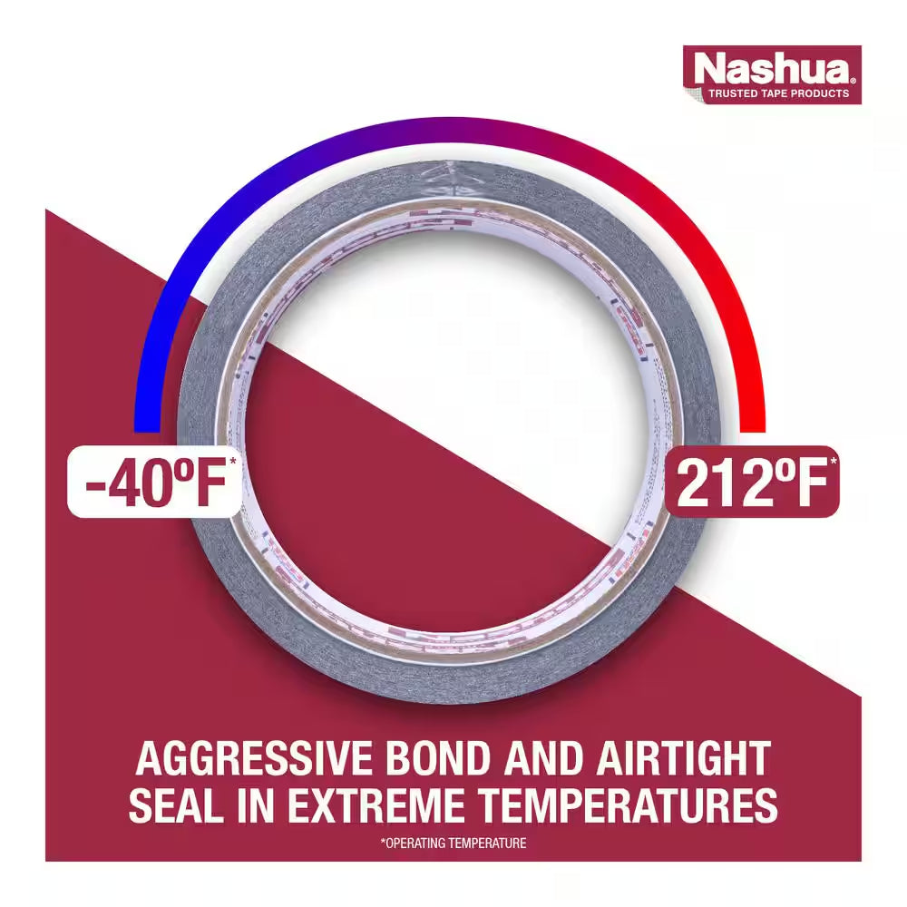 1.89 In. X 30 Yd. Dryer Vent Installation Air Duct Accessory Duct Tape