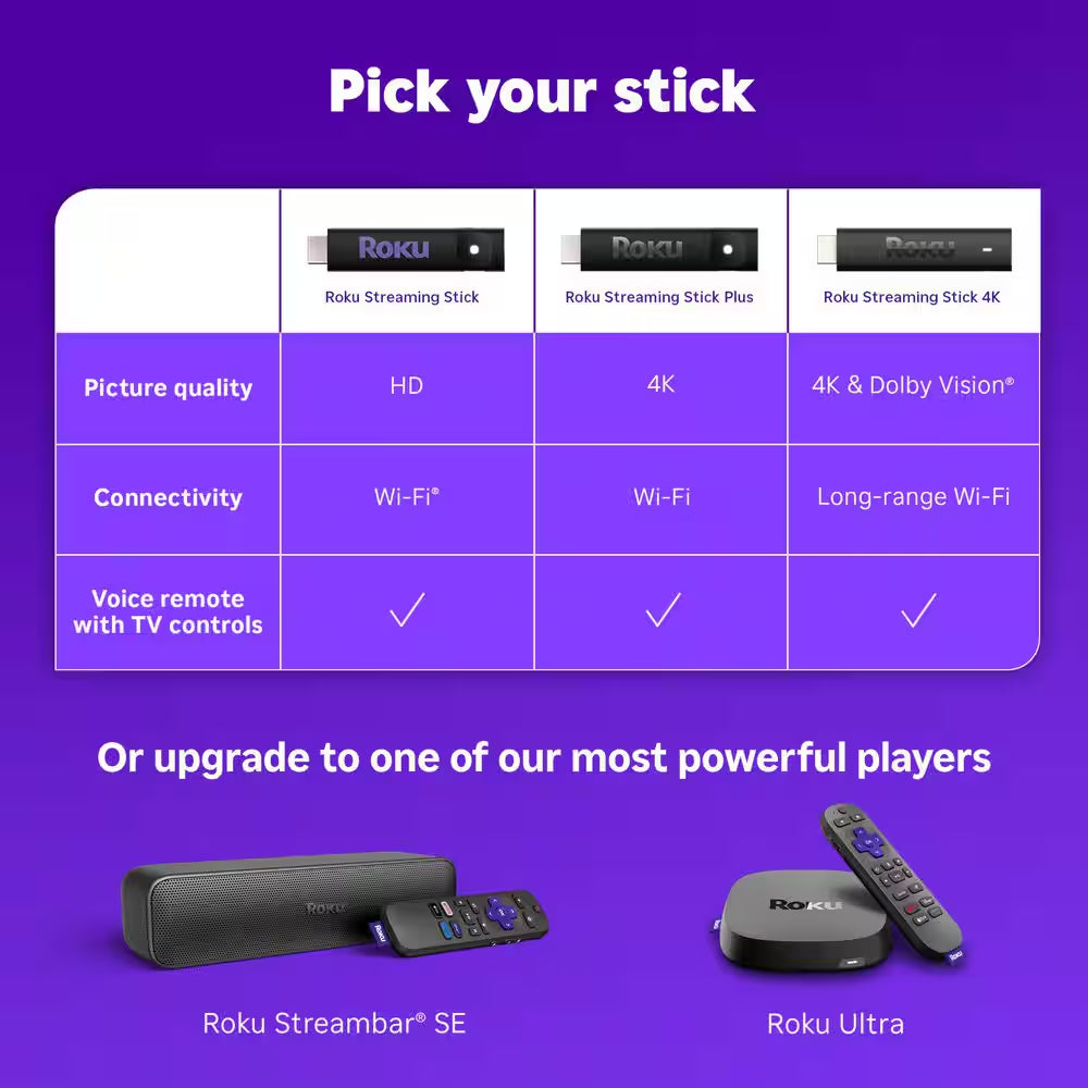 Streaming Stick plus 2025-4K and HDR  Streaming Device for TV with Voice Remote