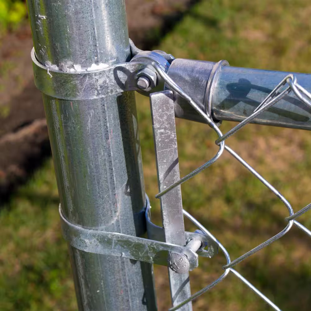 Chain Link Fence 70 In. Galvanized Steel Tension Bar