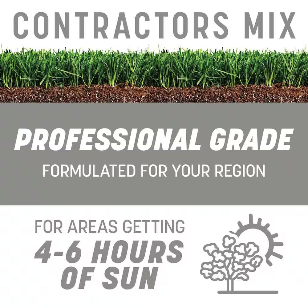 Northern Contractors Seed Mix 40 Lbs. 8,000 Sq. Ft. Grass Seed