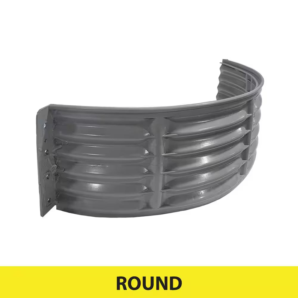 37 In. X 12 In. round Plastic Window Well