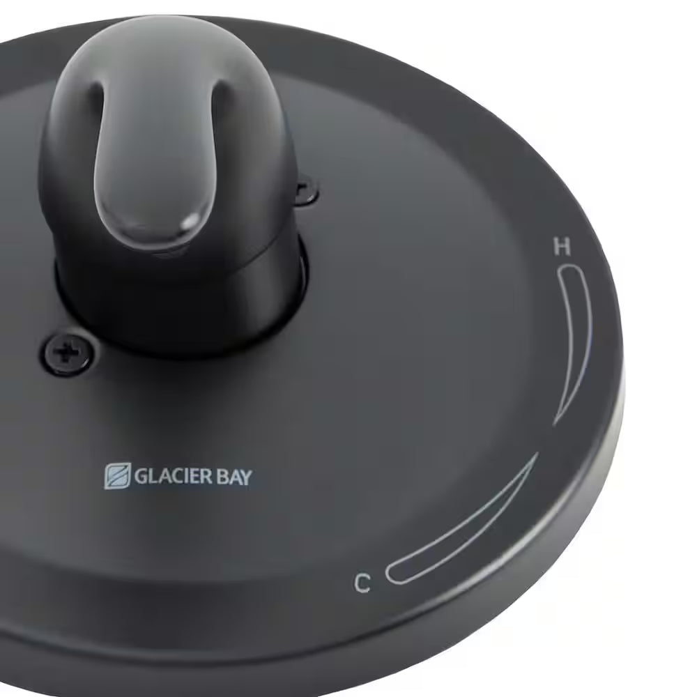 Tub Shower Trim Kit Matte Black
