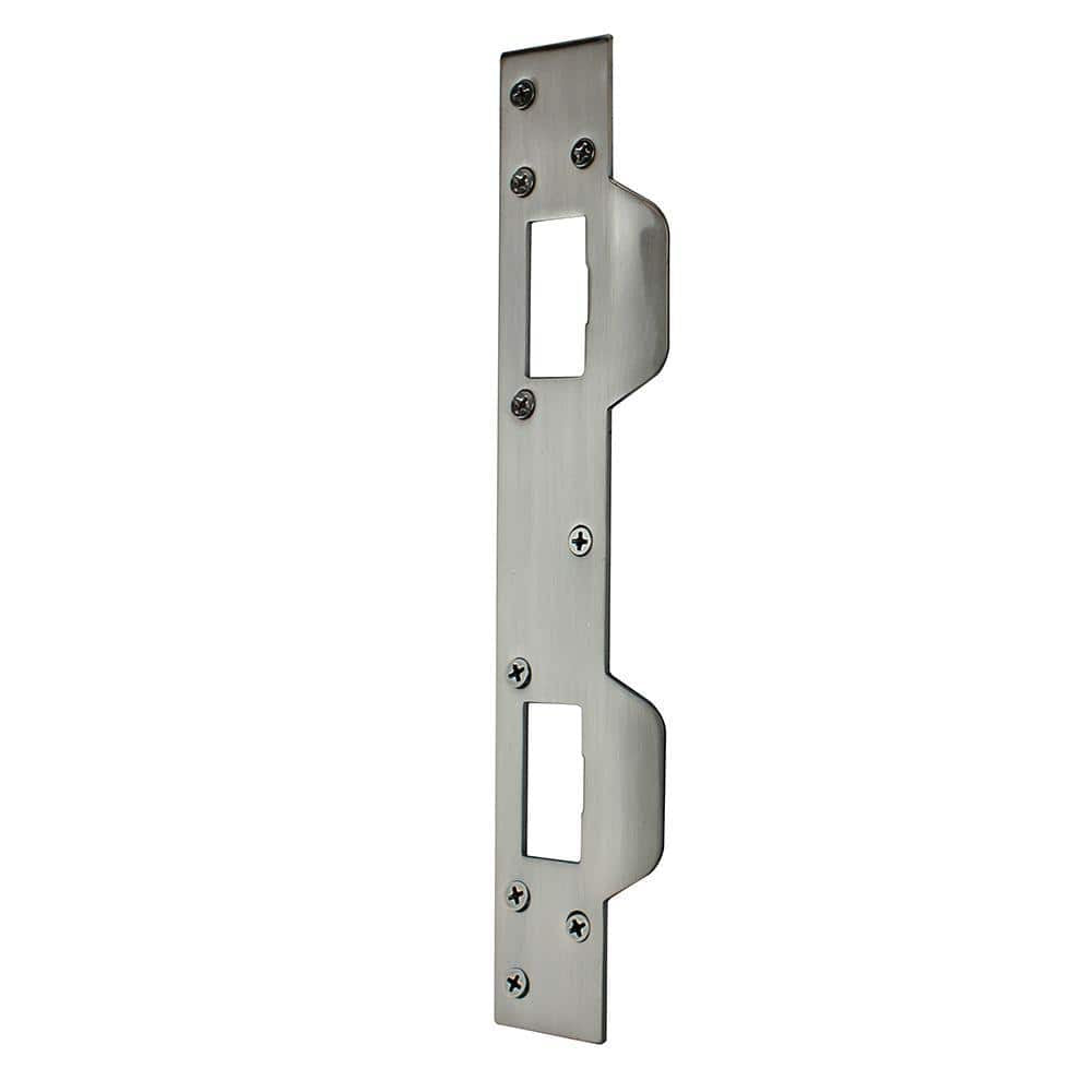 Satin Nickel Security Latch Strike