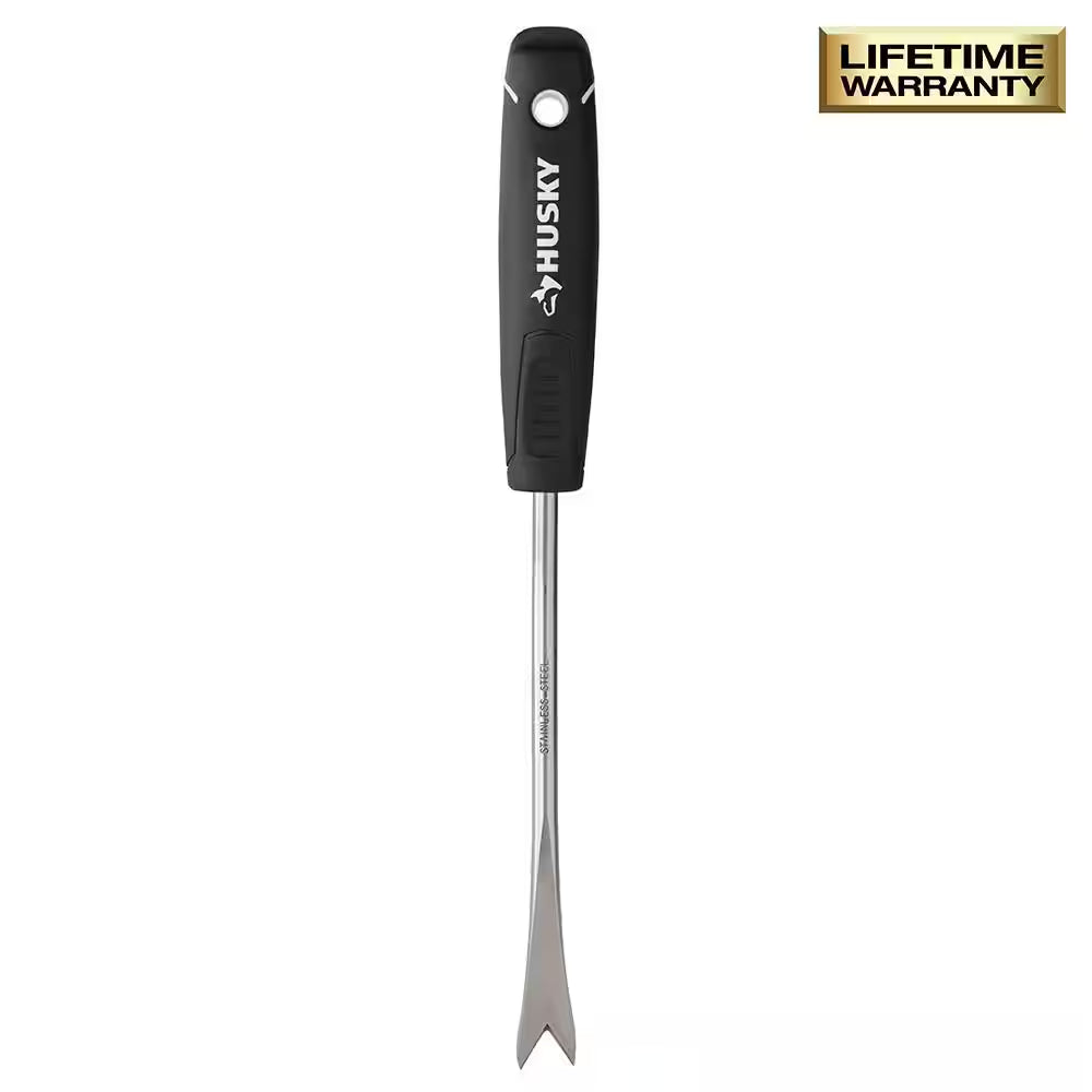 6.2 In. Double Injection Grip Handle Stainless Steel Hand Weeder