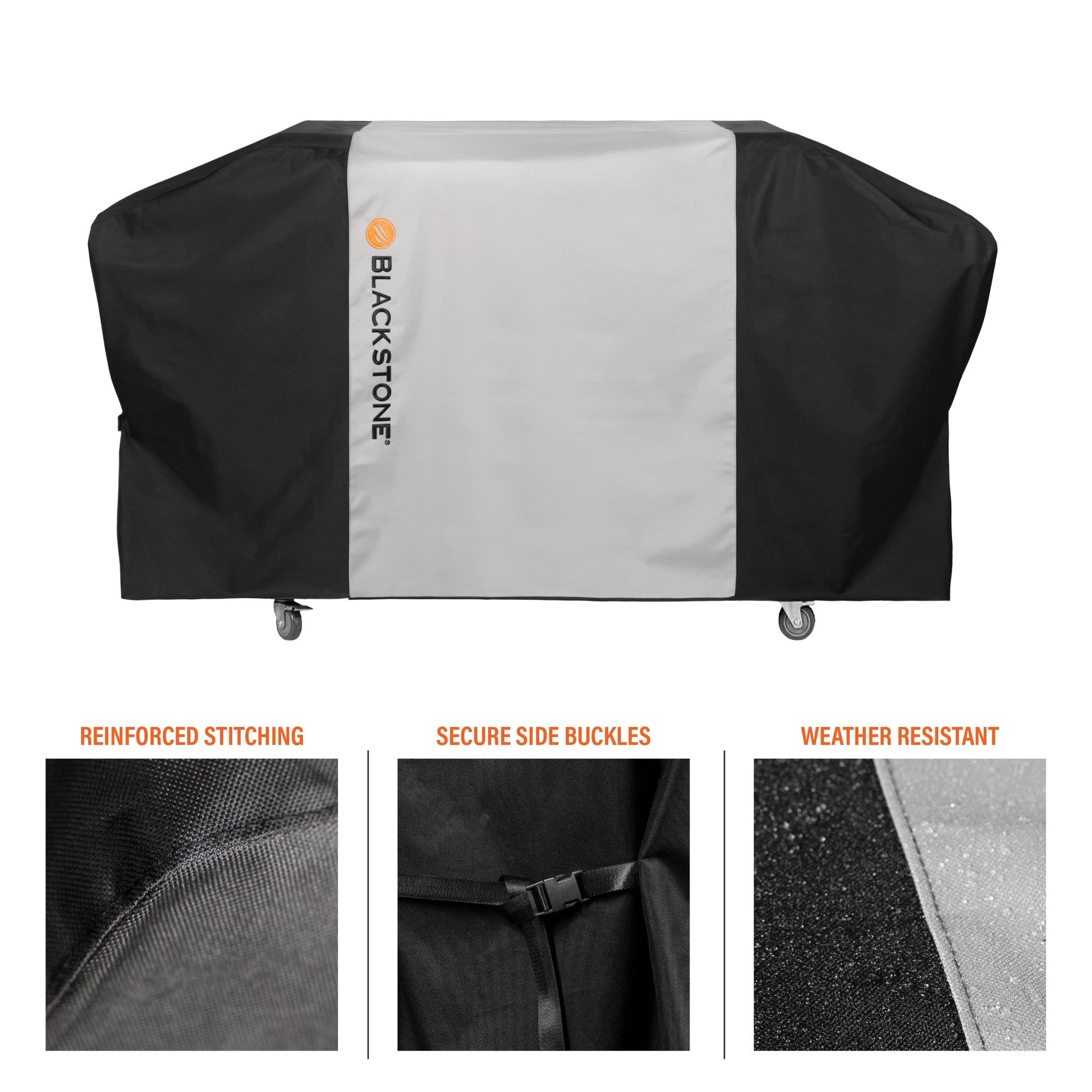36" Culinary Griddle with Hood 76.6-In W X 36-In H Black Flat Top Grill Cover