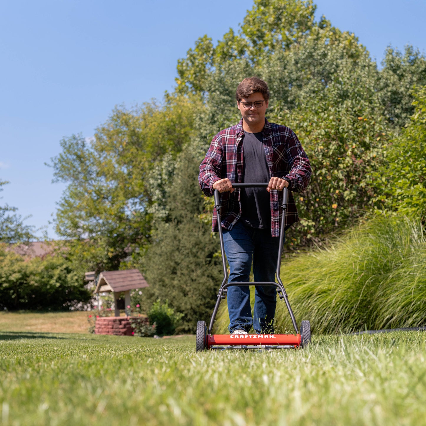 16-In 5 Reel Lawn Mower