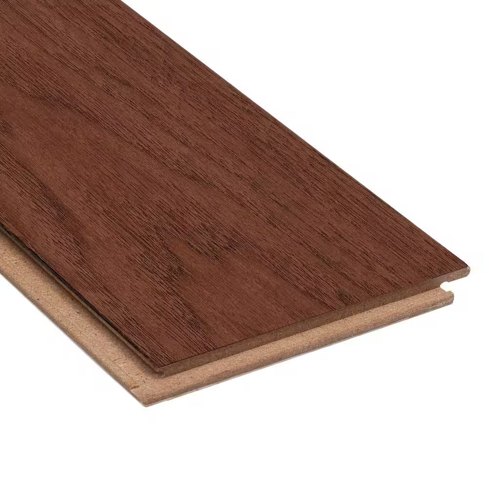 Benson Hickory 3/8 In. T X 5 In. W Wire Brushed Engineered Hardwood Flooring (19.7 Sqft/Case)