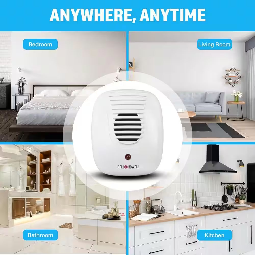 Classic Ultrasonic Electronic Indoor Pest Repeller (4-Pack)