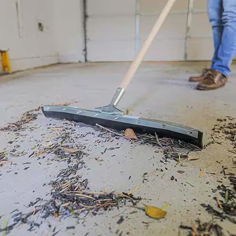 24 In. Curved Industrial Duty Steel Floor Squeegee