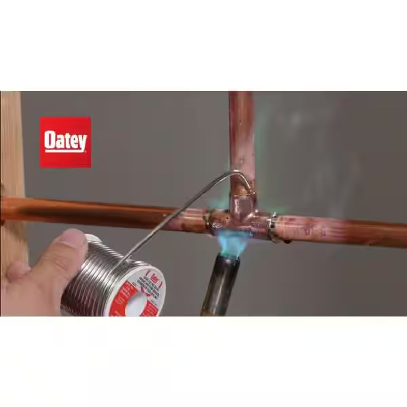 Soldering Kit with 1.7 Oz. Lead-Free Water Soluble Flux Paste and 4 Oz. Silver Solder Wire