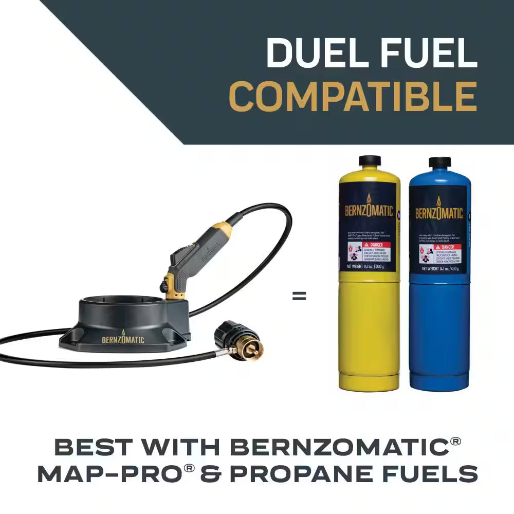 Firepoint Creator Tool Compatible W/Map-Pro Gas and Propane Gas with 41In Flexible Extended Hose and Fuel Cylinder Stand