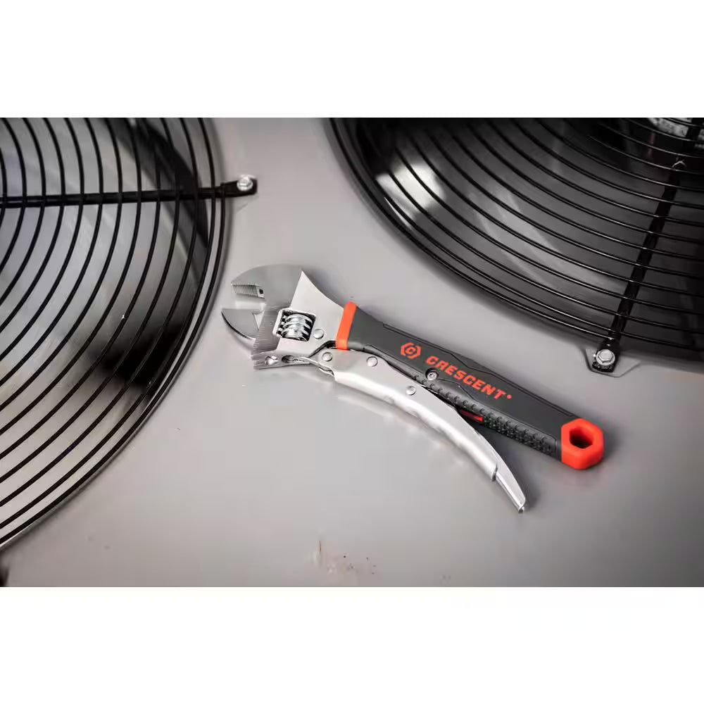 10 In. Locking Adjustable Wrench