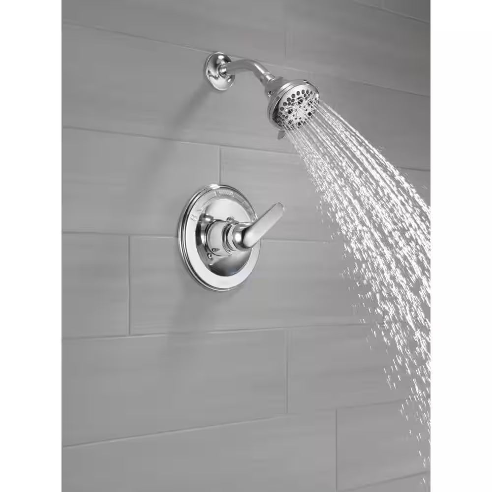Classic Single-Handle 5-Spray Shower Faucet in Chrome (Valve Included)