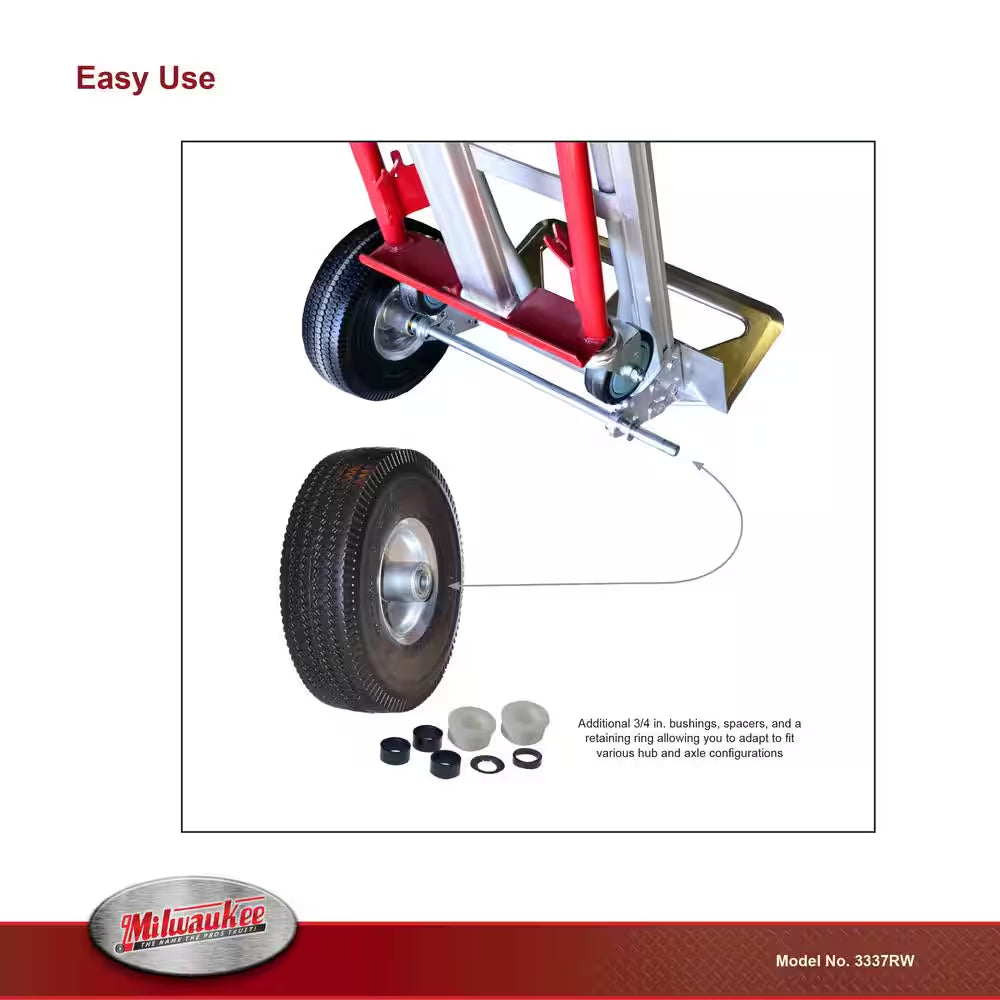 10 In. Flat Free Wheel Part