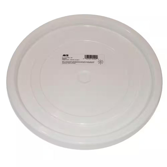 3.5 Gal. and 5 Gal. White Easy-Off Lid (10-Pack)