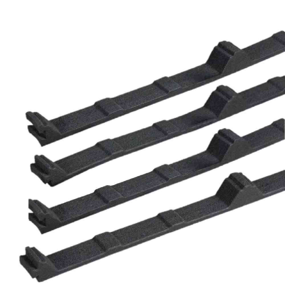 3 Ft. inside Closure Strip Foam Sm-Rib Roof Accessory in Black (4-Pack)