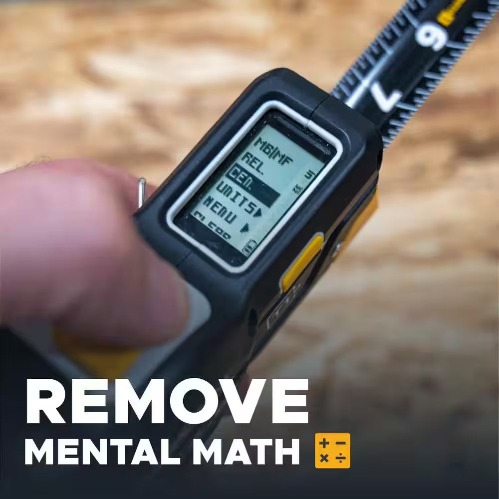 T1M Utility Digital 25 Ft. English Tape Measure