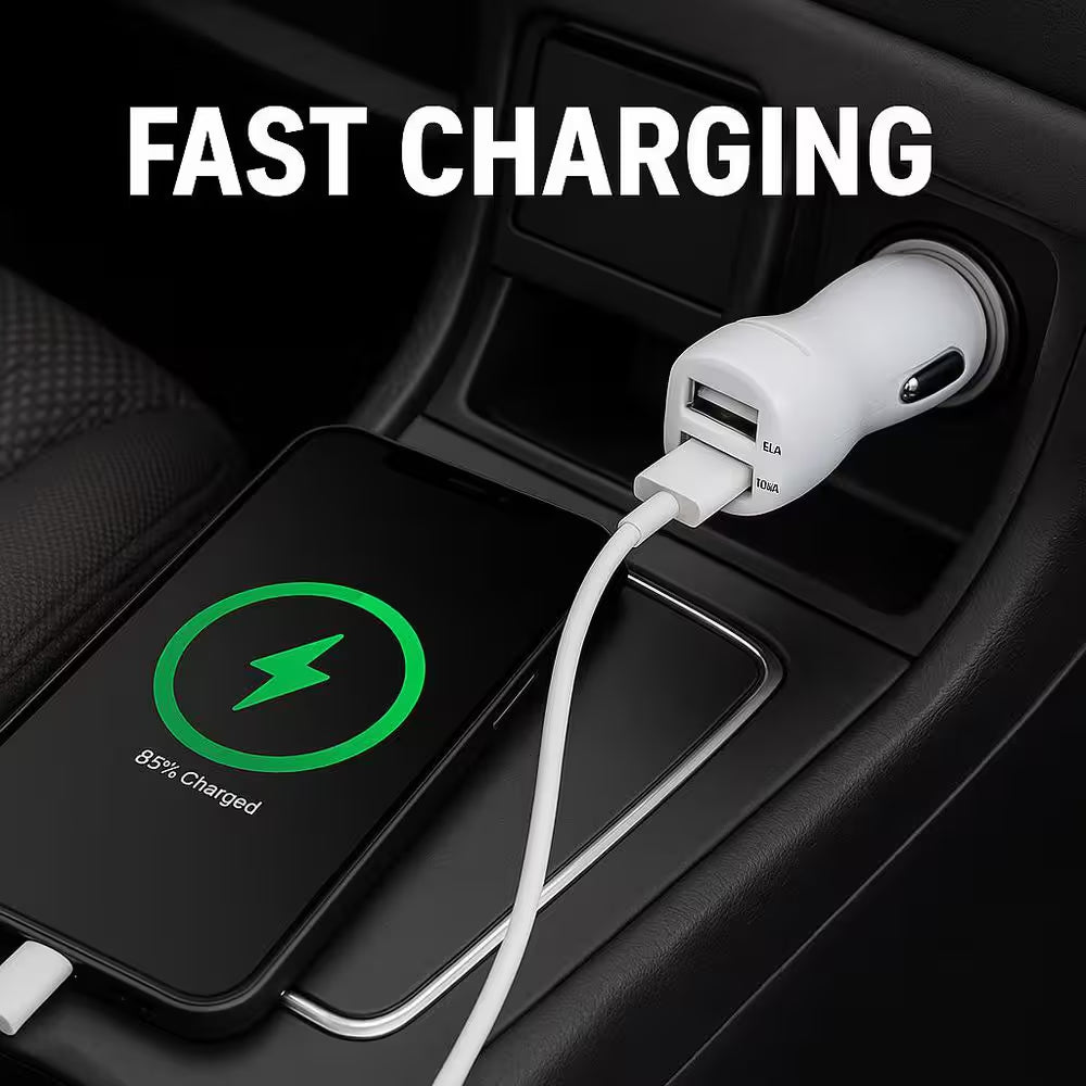 2-Port Car Charger