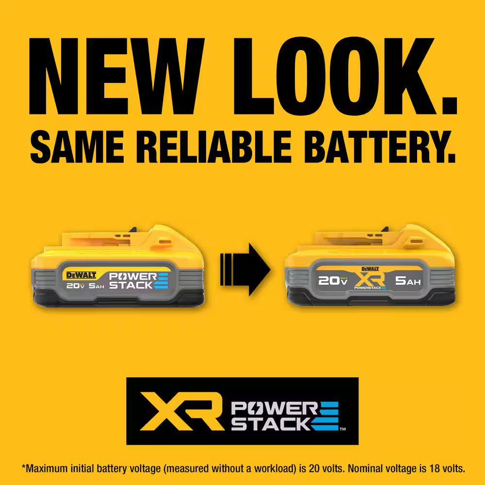 20V MAX XR POWERSTACK Lithium-Ion 5.0Ah Battery