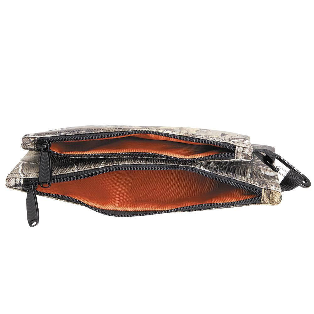 10 In. Camo Zipper Tool Bag, 2-Pack