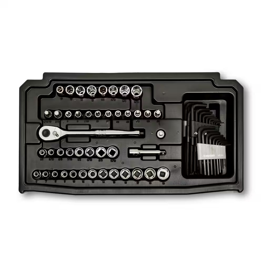 280-Piece Sae/Metric Mechanics Tool Set with Tool Box